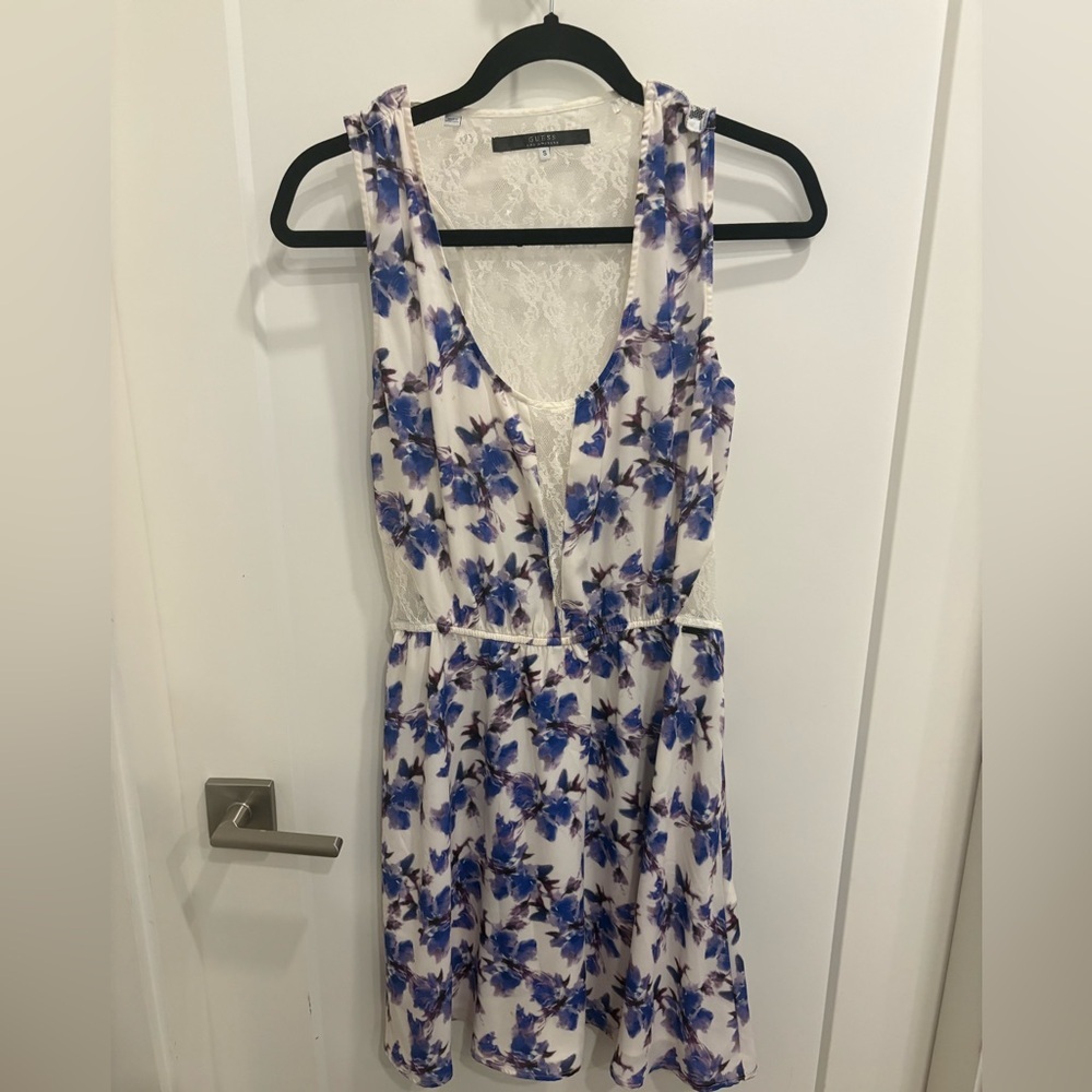 GUESS FLORAL LACE DRESS - Picture 2 of 6